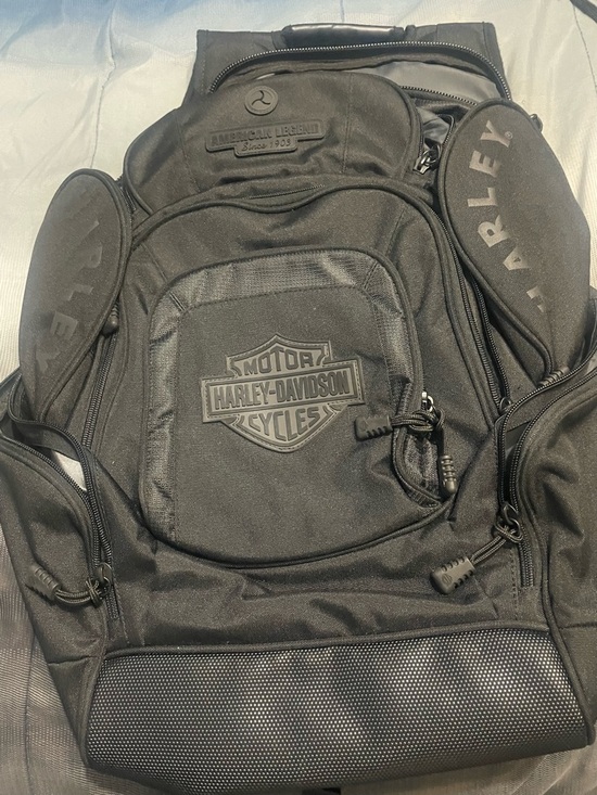 Harley-Davidson Other - Harley-Davidson Black Tactical Motorcycle Backpack with Logo